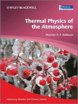 cover image of Thermal Physics of the Atmosphere
